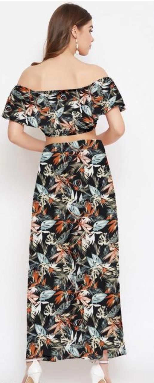 Cool & Casual Multicolor Co-Ord Set / Print Pop Party Set.
